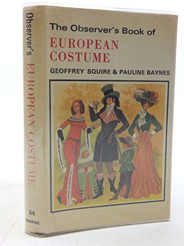 The Observer's Book of European Costume