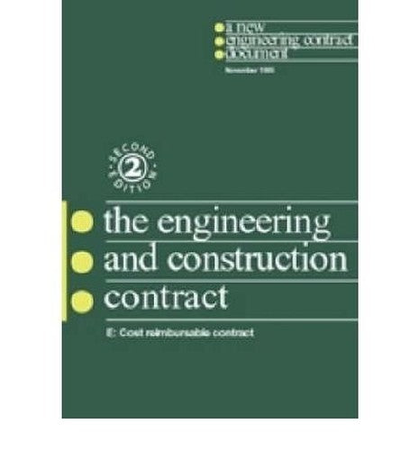 Engineering and Construction Contract Option E