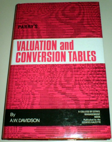 Valuation and Conversion Tables