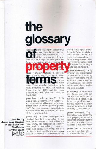 The Glossary of Property Terms