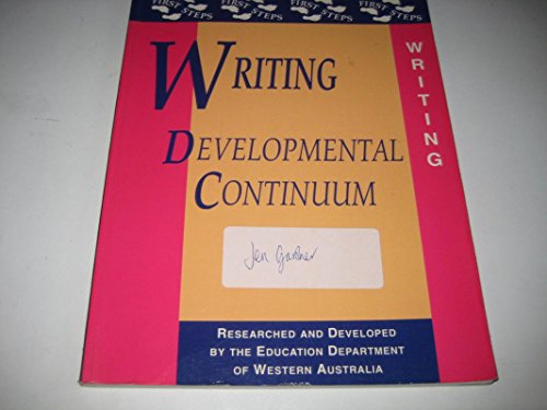 Writing Developmental Continuum