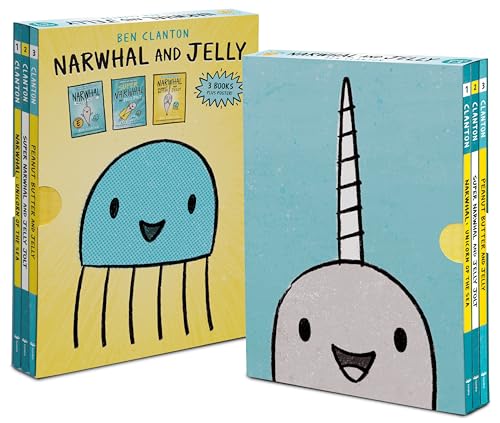 Narwhal and Jelly Box Set (Paperback Books 1, 2, 3, AND Poster)