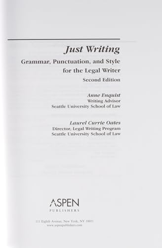 Just Writing