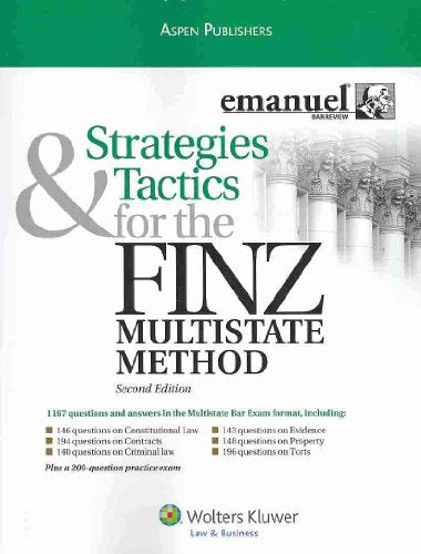 Strategies & Tactics for Finz Multistate Method, Second Edition