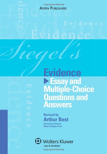 Siegel's Evidence