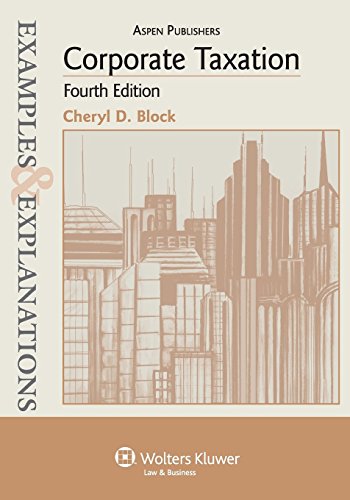Examples & Explanations for Corporate Taxation