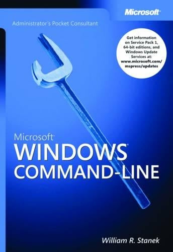 Microsoft Windows Command-line Administrators Pocket Consultant