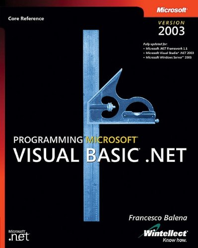 Programming Microsoft Visual Basic .NET Version 2003