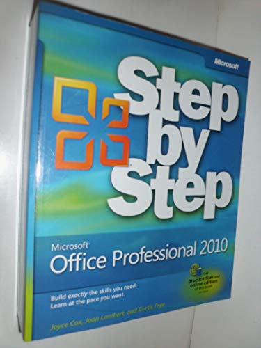 Microsoft Office Professional 2010 Step by Step