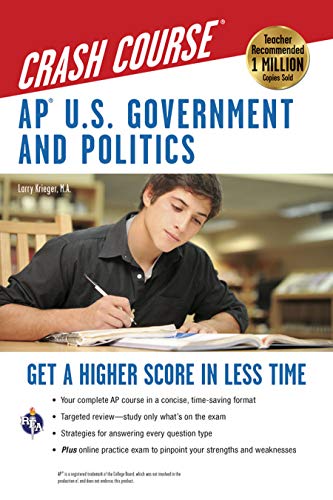 Ap(r) U.S. Government & Politics Crash Course Book + Online