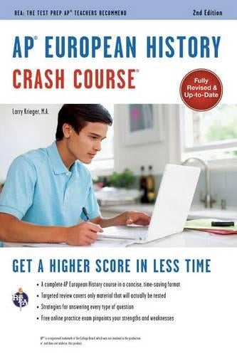 Ap(r) European History Crash Course, 2nd Ed., Book + Online