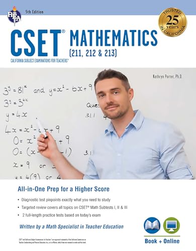 CSET Mathematics Book + Online