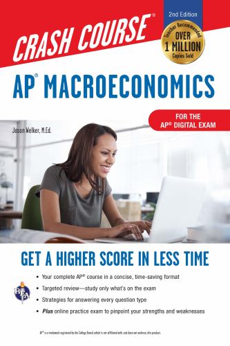 Ap(r) Macroeconomics Crash Course, Book + Online