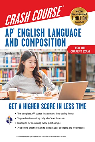 Ap(r) English Language & Composition Crash Course, 3rd Ed., Book + Online