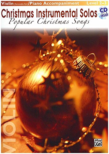 Popular Christmas Songs Violin Bk and Cd
