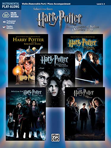 Harry Potter Instrumental Solos Movies 1-5