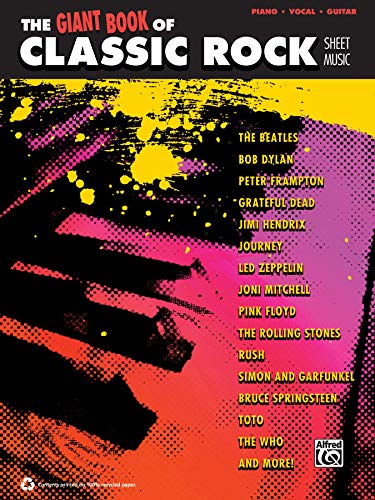 The Giant Classic Rock Piano Sheet Music Collection