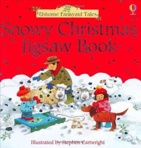 Snowy Christmas jigsaw book