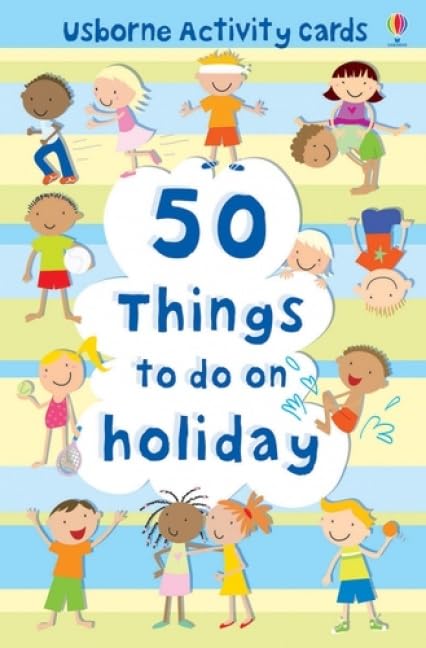 50 things to do on holiday Cards