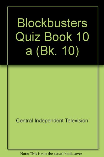 Blockbusters Quiz Book