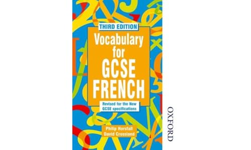 Vocabulary for GCSE French