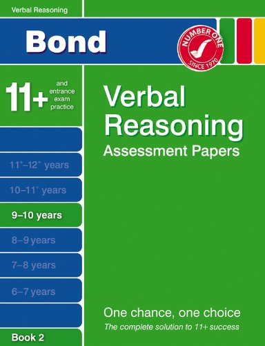 Bond More Third Papers in Verbal Reasoning 9-10 Years