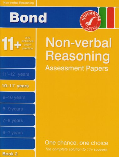 Bond More Fourth Papers in Non-verbal Reasoning 10-11+ Years