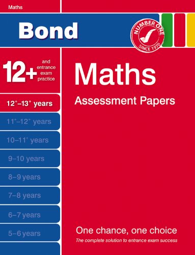 Bond Sixth Papers in Maths 12-13+ Years