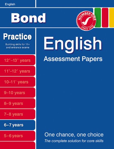 Bond Starter Papers in English 6-7 Years