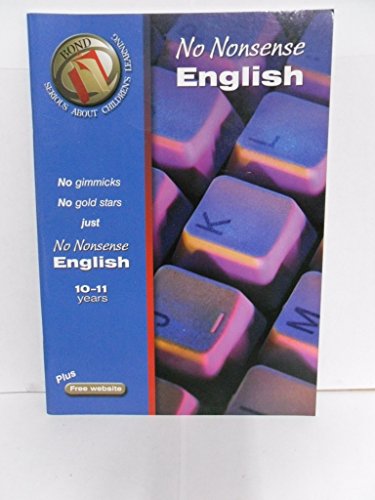 Bond No-Nonsense English 10-11 Years