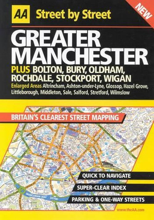 AA Street by Street Greater Manchester