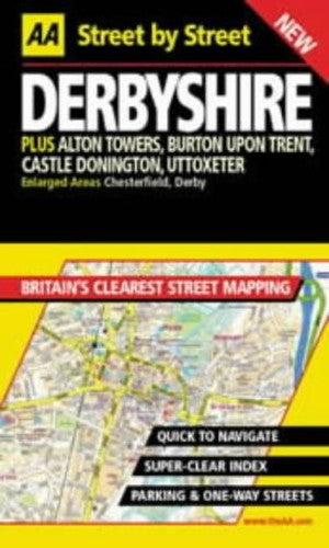 AA Street by Street Derbyshire