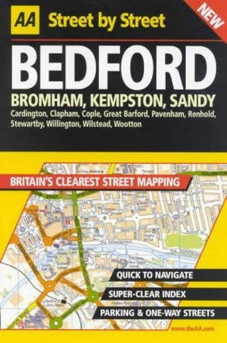 AA Street by Street Bedford
