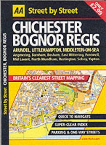 AA Street by Street Chichester, Bognor Regis