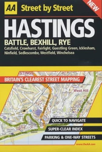 AA Street by Street Hastings