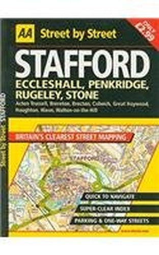 AA Street by Street Stafford