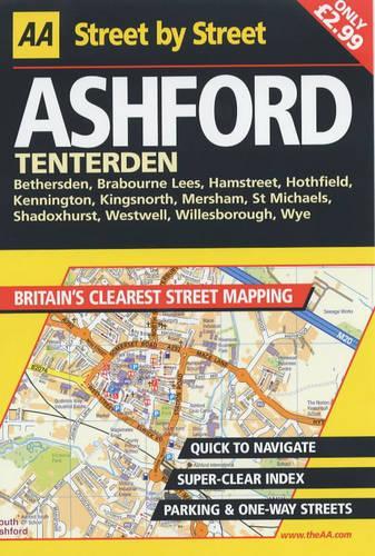 AA Street by Street Ashford