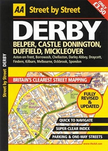 AA Street by Street Derby