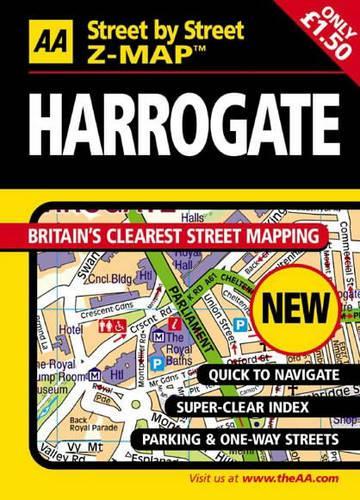 AA Street by Street Z-Map Harrogate