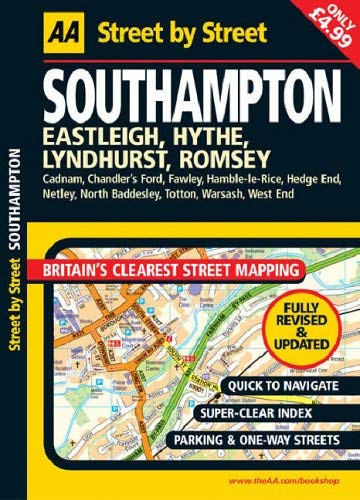 AA Street by Street Southampton Midi