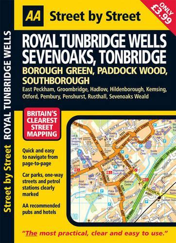 AA Street by Street Royal Tunbridge Wells