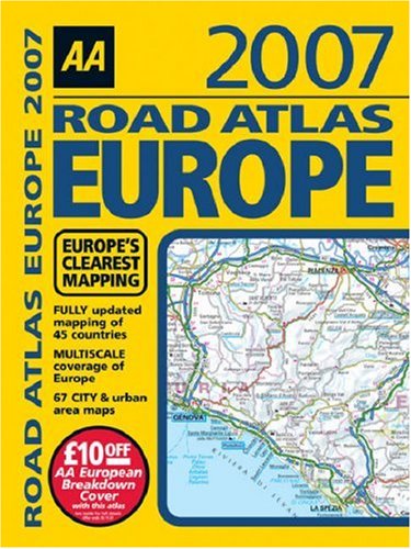 AA Road Atlas Europe