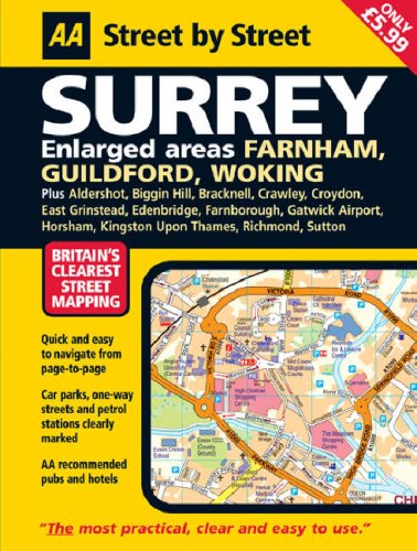 AA Street by Street Surrey
