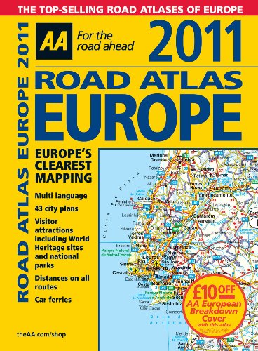 AA Road Atlas Europe