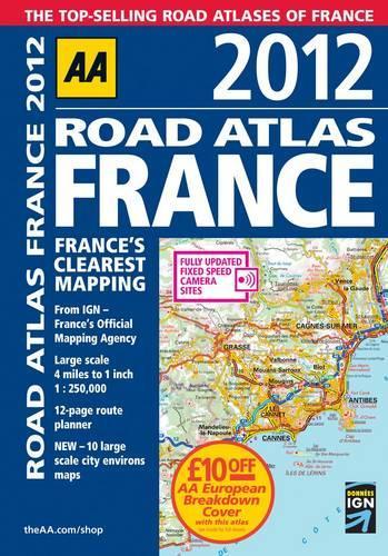 AA Road Atlas France