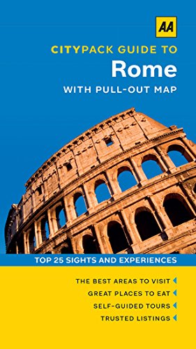 Citypack Guide to Rome with pull-out map