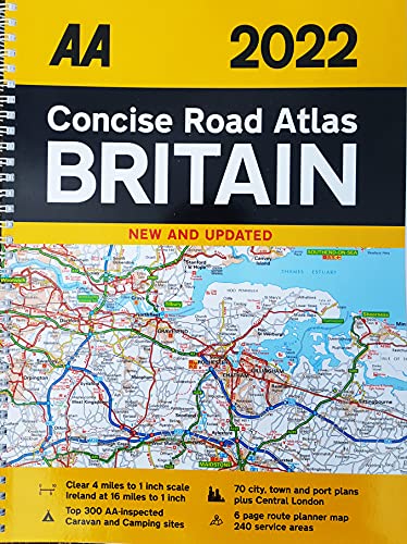 Aa.Concise Road Atlas 2022 A4