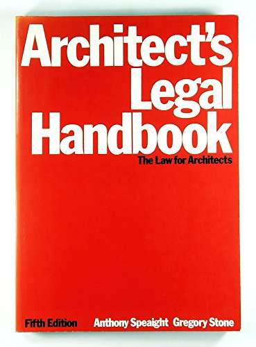 Architect's Legal Handbook