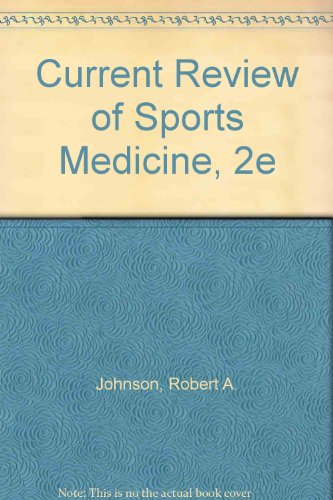 Current Review of Sports Medicine