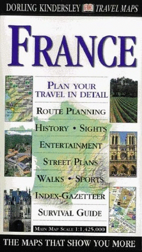 Eyewitness Travel Map: France